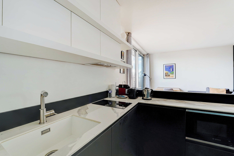 Private kitchen, Charming Apartment - 1br- 2P- Nation, Paris
