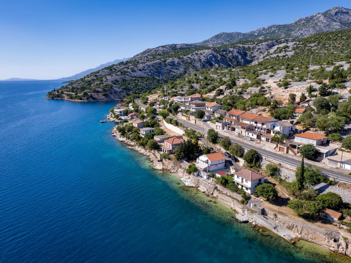 View from property 2, Beautiful Coastal Apartment in Karlobag, Starigrad