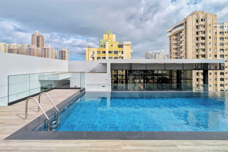 Room 3, w Engaging 1BR w Balcony in San Francisco, Panamá