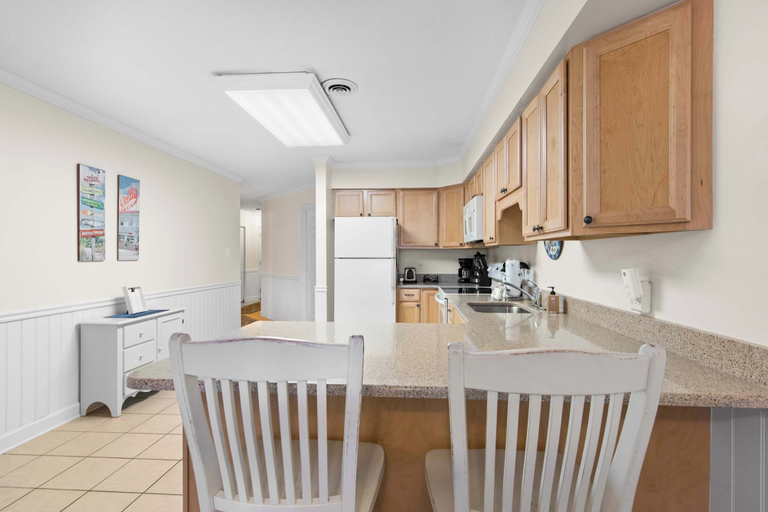 Interior 5, San Remo 108 Ocean-block 2BR Condo, Pool Access, Private Patio & Parking, Worcester