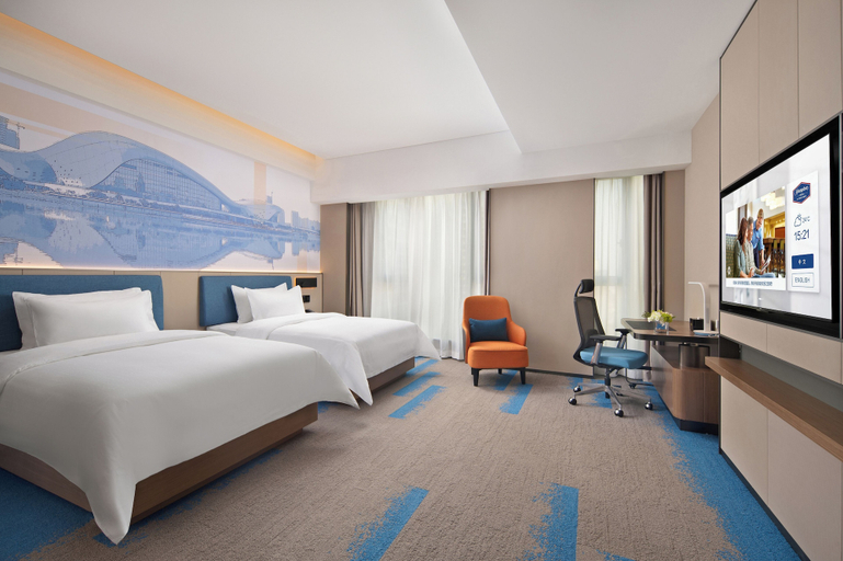 Room 2, Hampton by hilton Jiujiang Bali Lake, Jiujiang