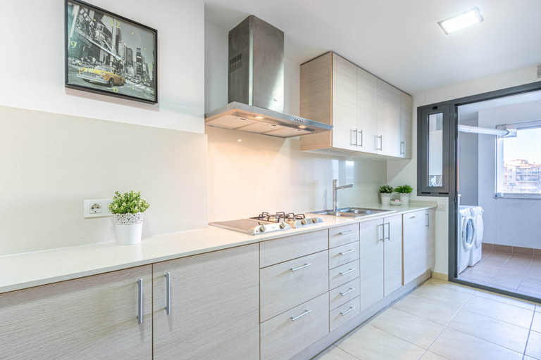 Private kitchen 4, House in Empuriabrava Near Aiguamolls Reserve, Girona