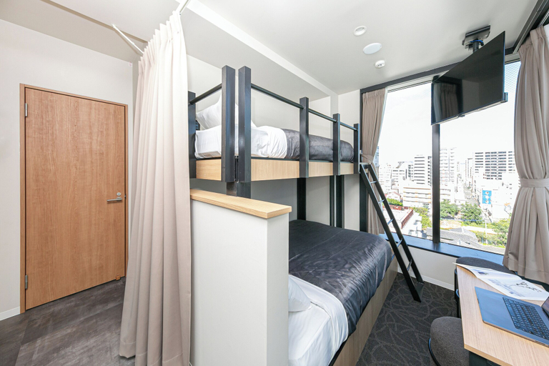 Room 5, Hotel Edge Nakasu, Fukuoka