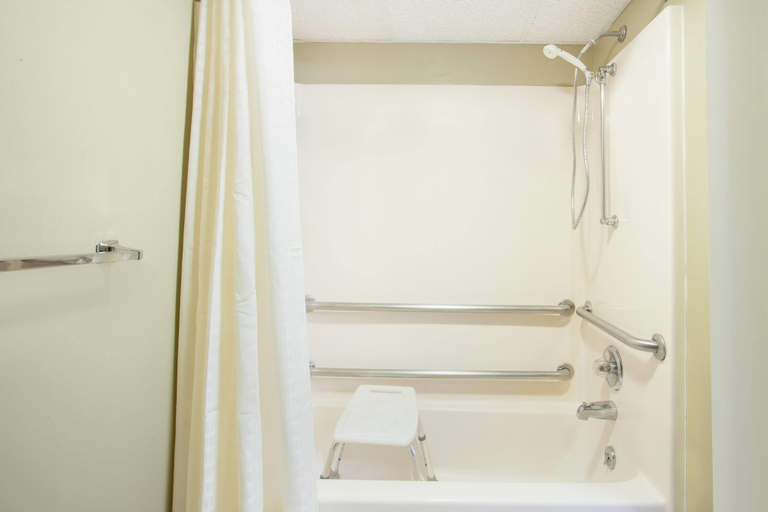 Bathroom 5, Super 8 by Wyndham Normal Bloomington, McLean