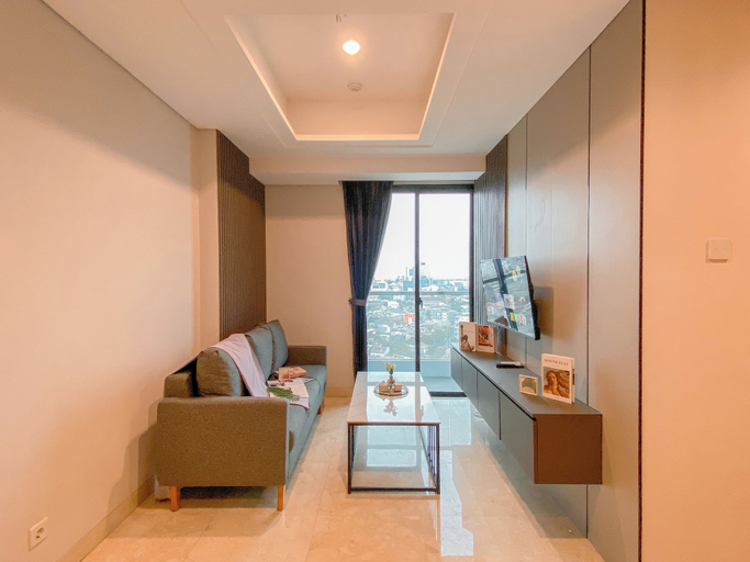 Living area 3, Fully Furnished And Elegant 2Br At Apartment Capitol Suites, Jakarta Pusat
