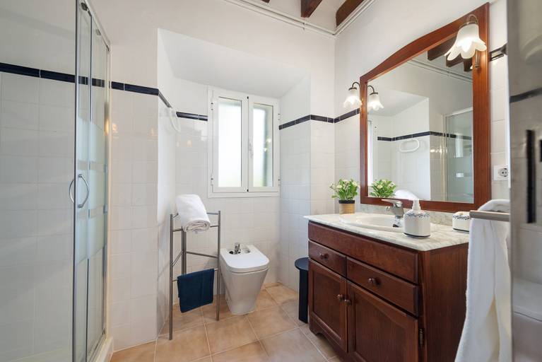 Bathroom 5, C'an Pieres - Villa With Private Pool In Esporles, Baleares