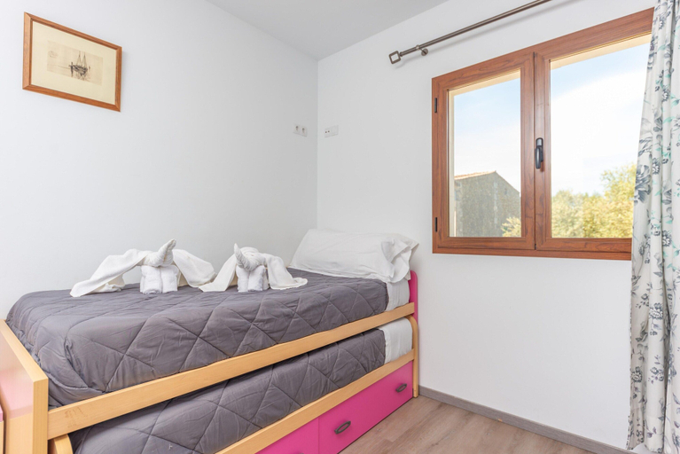 Bedroom 3, Son Monjo - Villa With Private Pool. Free Wifi, Baleares