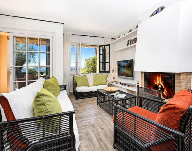Living room 3, Villa With Panoramic Views of the sea, Girona