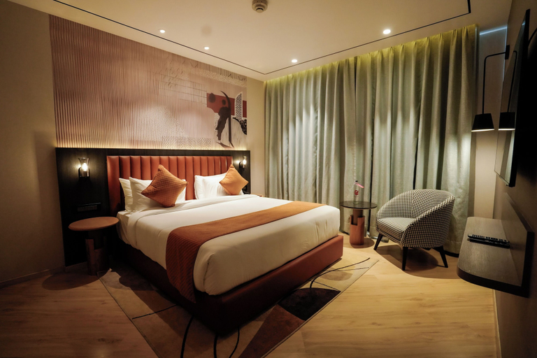 Bedroom 3, Ramada Encore By Wyndham Chandigarh Zirakpur, Sahibzada Ajit Singh Nagar