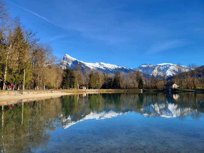 View from property 5, Apartment in Morillon With Mountain Views, Haute-Savoie