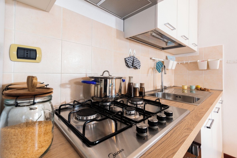 Private kitchen 5, Residence I Mirti Apartments, Olbia-Tempio
