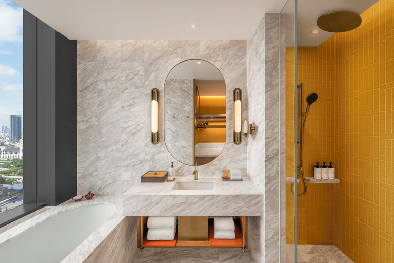 Bathroom 5, Andaz One Bangkok, by Hyatt, Pathum Wan
