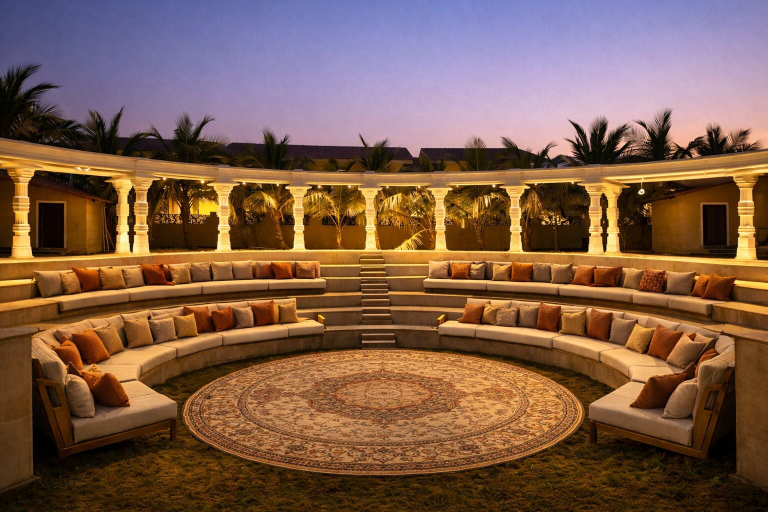 Outdoor wedding area 4, Mangalam Resort and Spa - Member of Absolute Collection, Aurangabad