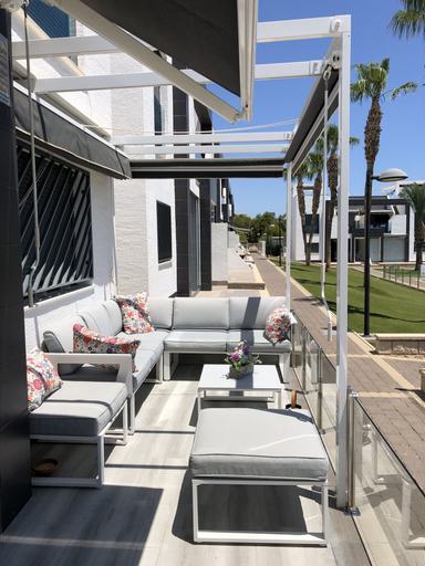 Terrace/patio 3, Holiday Apartment in Orihuela Costa, Alicante