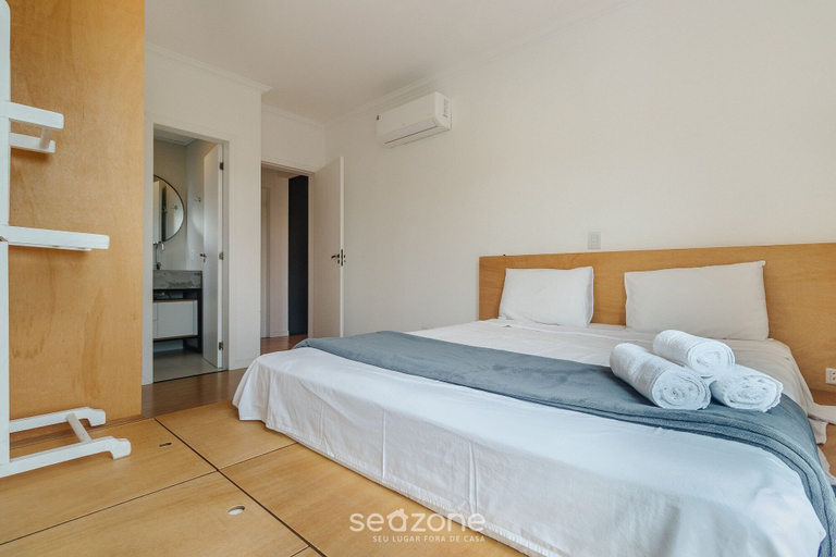 Room 2, Apt w/ Barbecue 650m From the Lagoon Ruh0109, Florianopolis