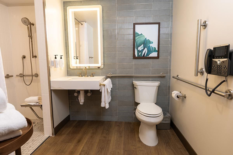 Bathroom, Treasure Island Resort & Casino, Goodhue