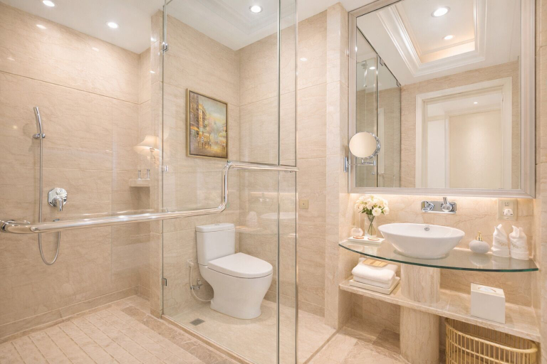 Bathroom 3, Sofis Jinyuan Hotel, Chengdu