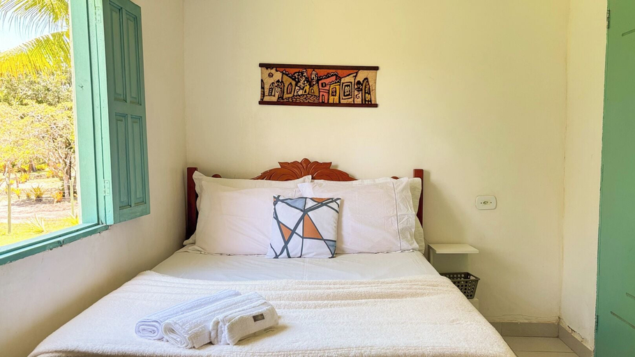Room 3, Casa Coqueiral Ref gio a Passos do Mar Corumbau, Prado