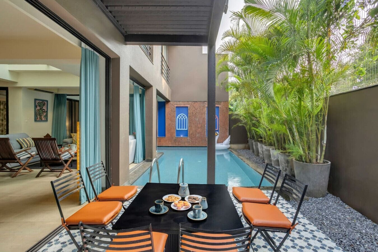 Room 3, The Chai Villa- Lux 3bhk nr Anjuna Vagator Beach, North Goa