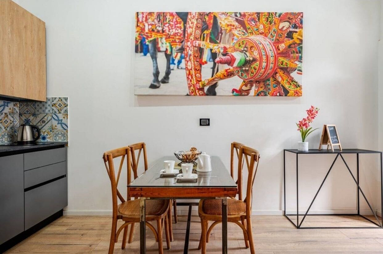 Dining 2, Spàzio apartments Crociferi Suite, Catania