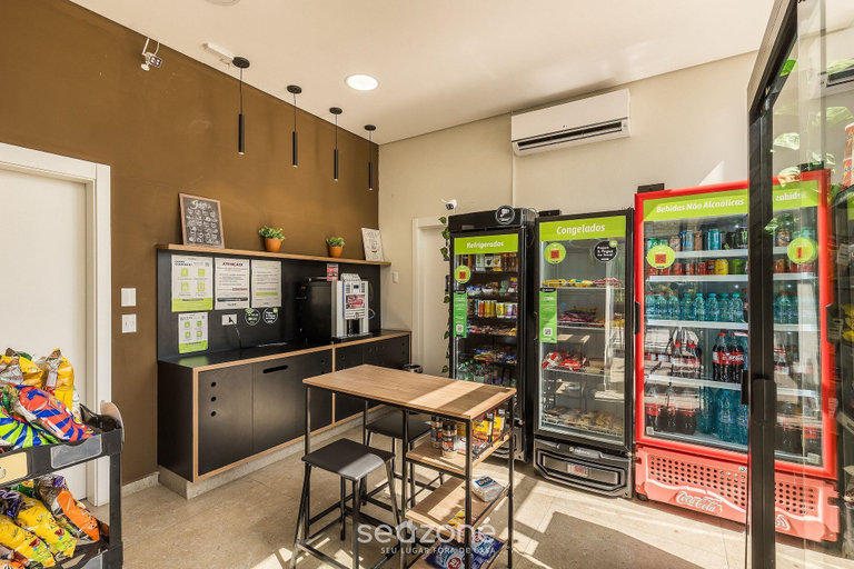 Gift shop, Studio in Condominium w/ Gym and Laundry Eco0304, Curitiba