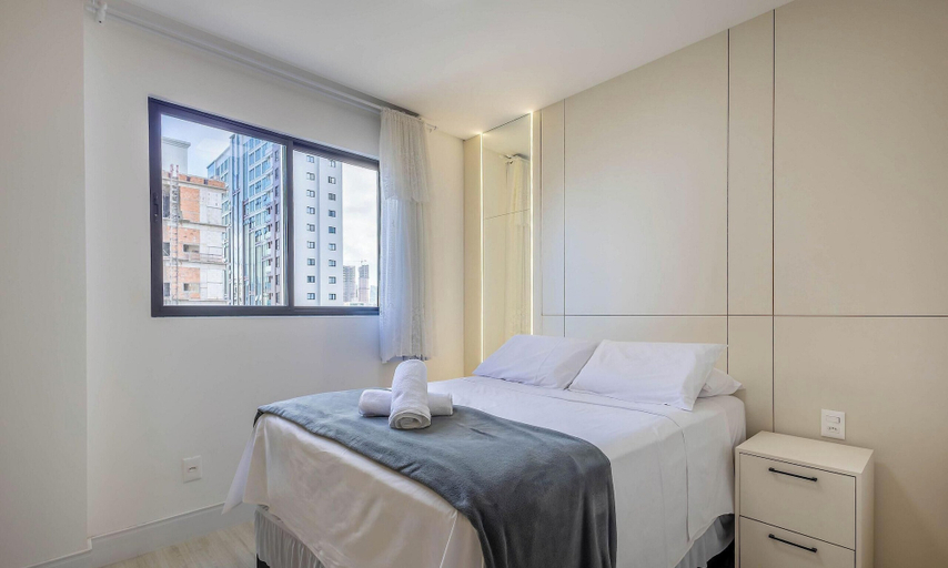 Room, Apt With 3 Suites, Barbecue and sea View Den1301, Itapema