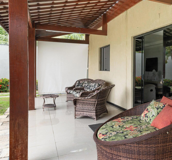 Terrace/patio 3, Casa em Porto-Piscina Privativa-SH068, Ipojuca