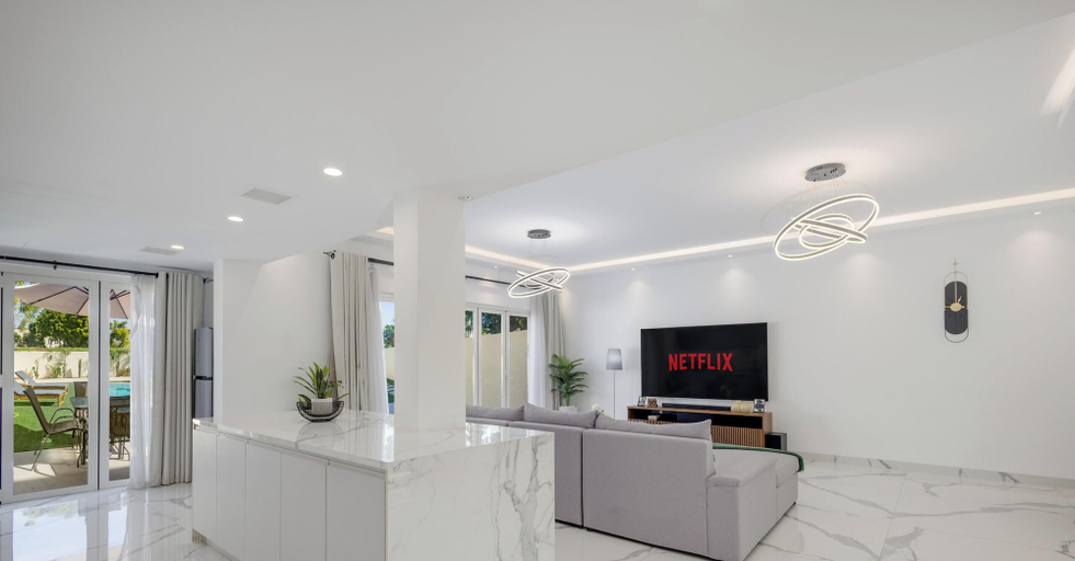 Living area 5, LUX The Serene Springs Villa 2, Dubai