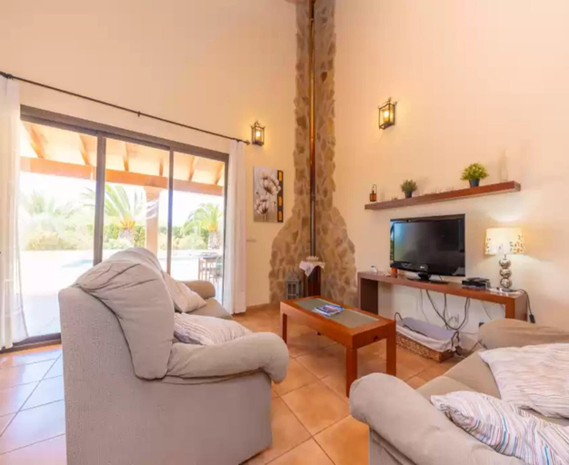 Living room 5, Els Garrovers - Villa With Private Pool. Free Wifi, Baleares