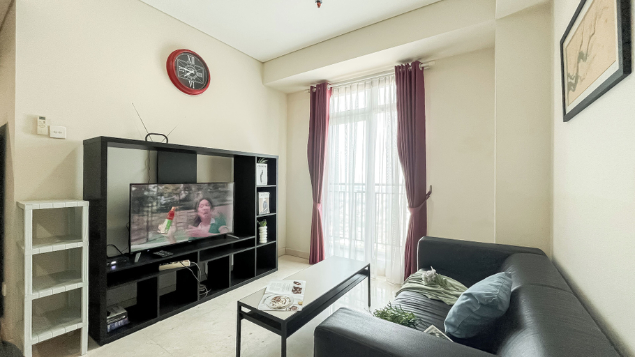 Living area 2, Cozy Stay 1Br At Vittoria Residence, Jakarta Barat
