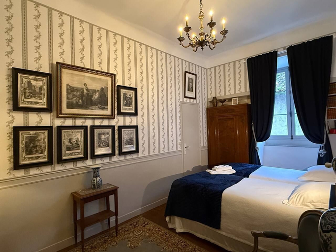 Bedroom 4, Le Château D'Estrac, Landes