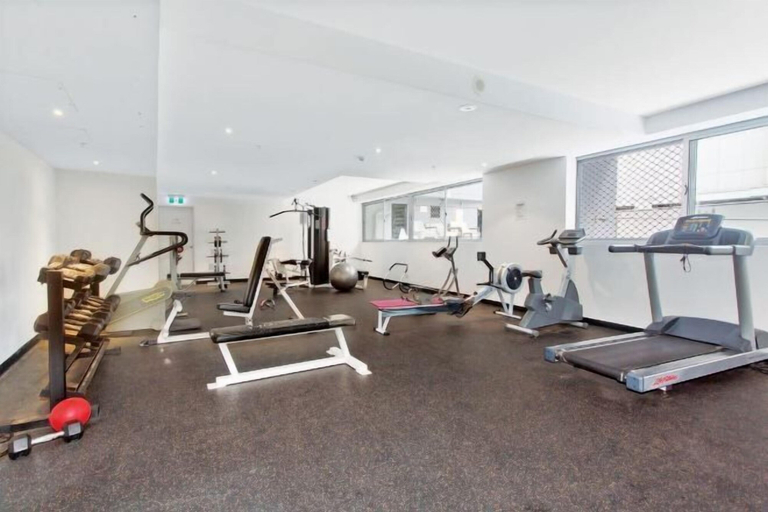 Gym, A Stylish & Comfy Apt Next to Darling Harbour, Sydney
