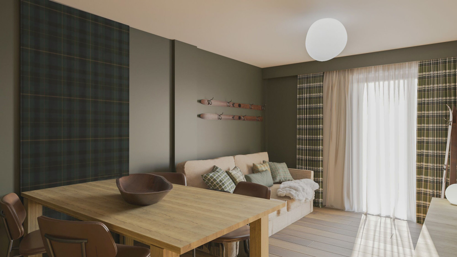Room 3, Le Mallet Courmayer by Halldis, Aosta