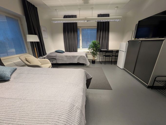 Room 5, Kotimaailma - Hostel Kokkola, Central Ostrobothnia