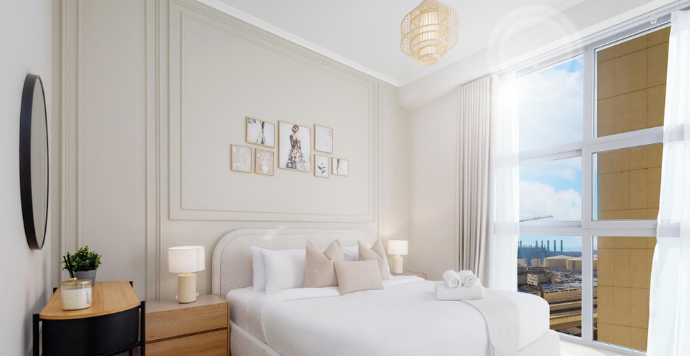 Bedroom 3, LUX The Modern Marina Suite, Dubai