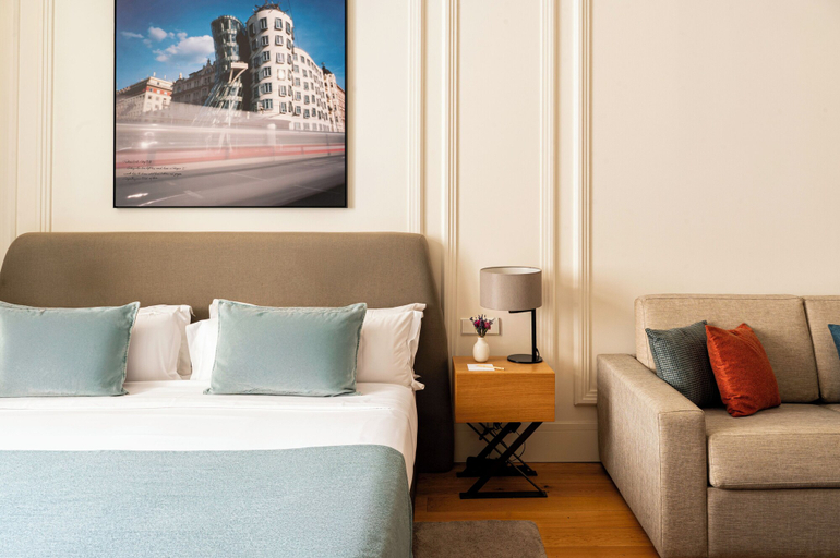 Bedroom 3, BoHo Prague Hotel, Small Luxury Hotels, Praha 1