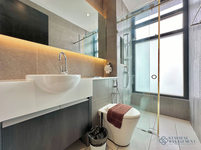 Bathroom 4, Setia Sky 88 Johor Bahru by Stayrene, Johor Bahru