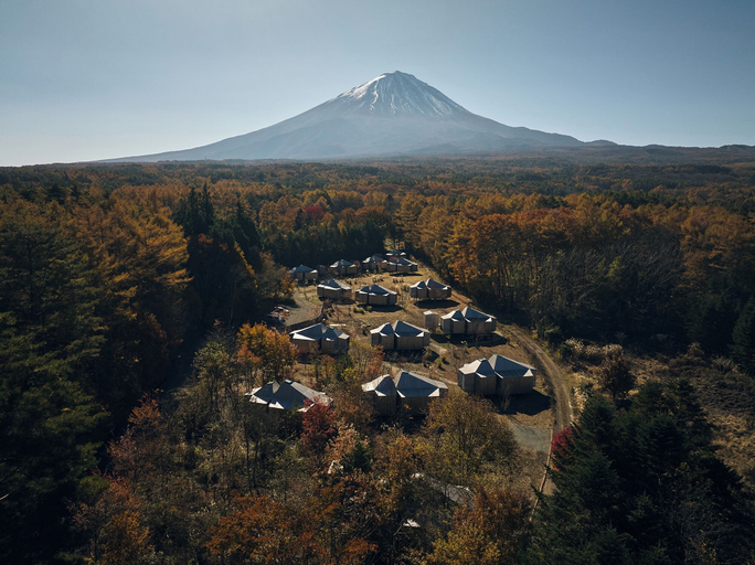 Aerial view, SANU 2nd Home-Kawaguchiko 2nd, Narusawa
