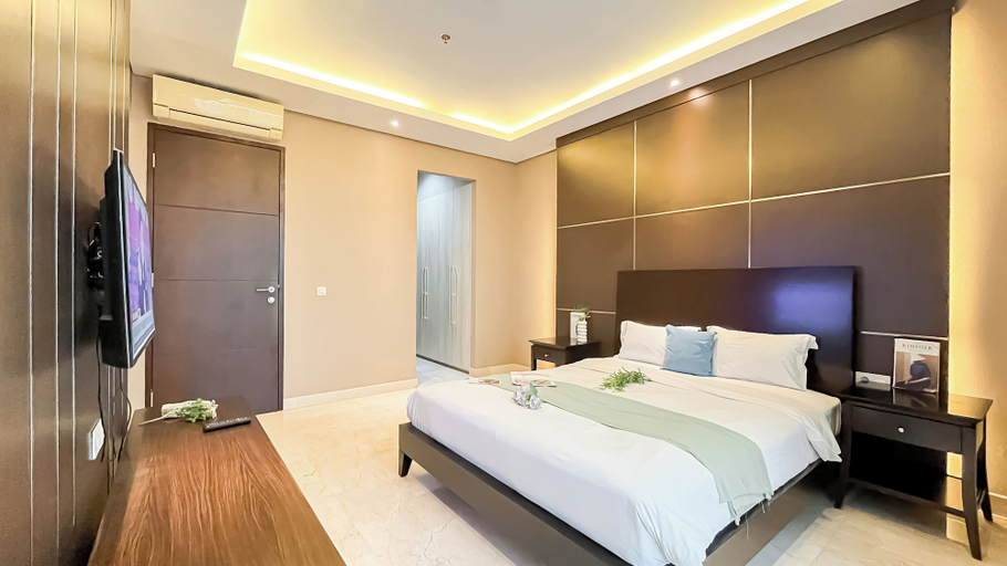 Room 3, Modern And Comfy 2Br With Extra Room At Four Winds Apartment, South Jakarta