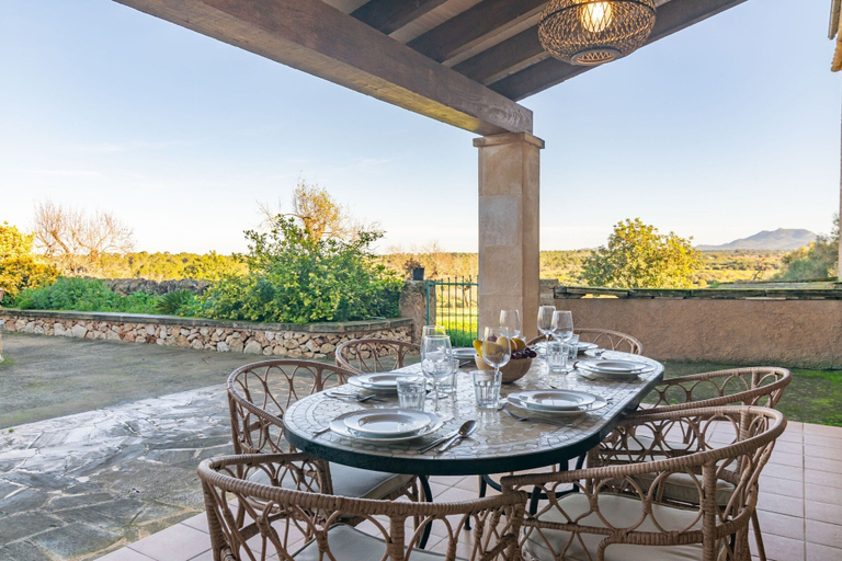 Outdoor dining 5, N'amera - Villa With Private Pool In Campos, Baleares