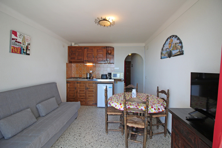 Living room, Studio in Empuriabrava With Sea Views, Girona