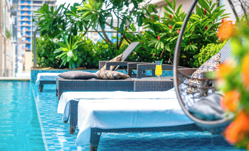 Pool, intercity hotel & serviced apartment phnom penh downtown, Phnom Penh