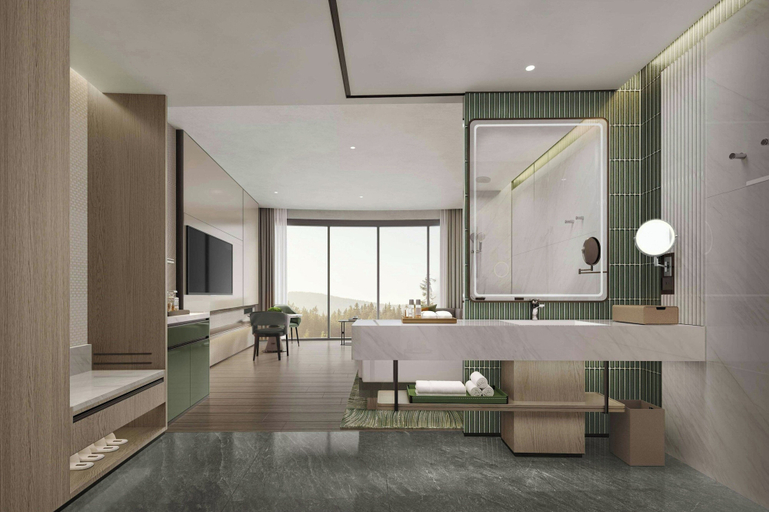 Bathroom 2, Courtyard By Marriott Yibin, Yibin