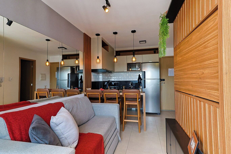 Room 4, Studio Pet Friendly c Garagem e Varanda no Centro, Juiz de Fora