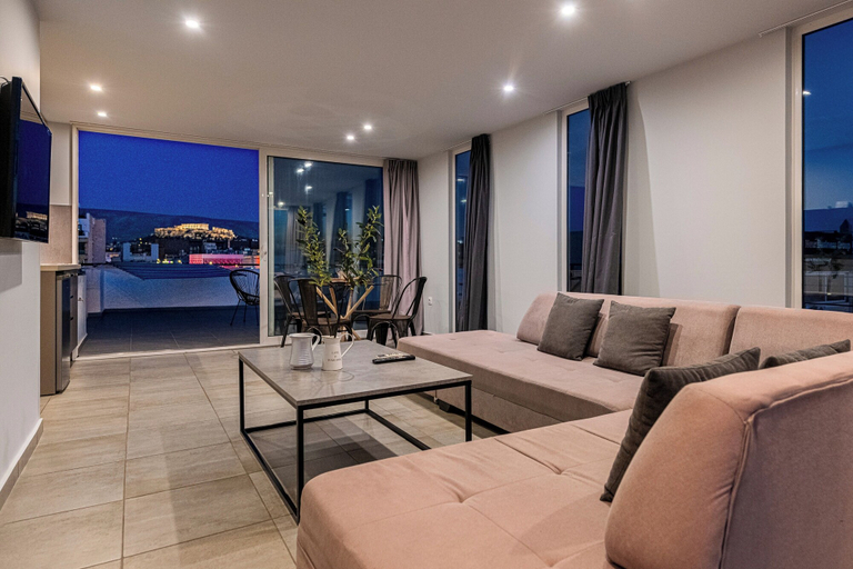 Living area 3, Acropolis Magical View Suite, Metro Kerameikos, Attica