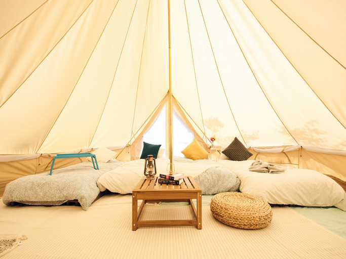 Bedroom 2, ties Camp Ground, Nagiso