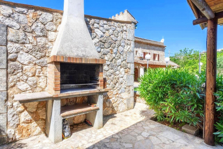 Property grounds, Villa in Buger With Private Courtyard, Baleares