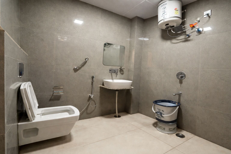 Bathroom 5, The Vrnda Heritage, Hardwar