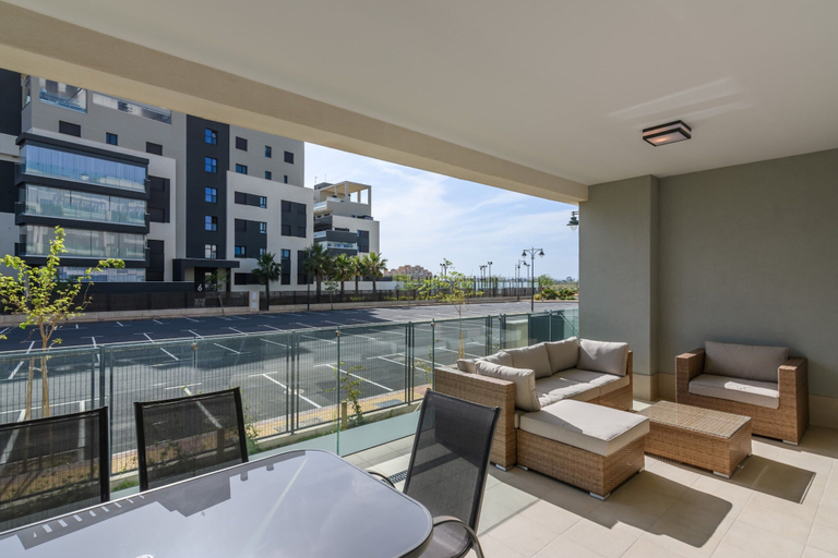 Outdoor dining 3, Coastal Getaway in Isla Canela, Huelva