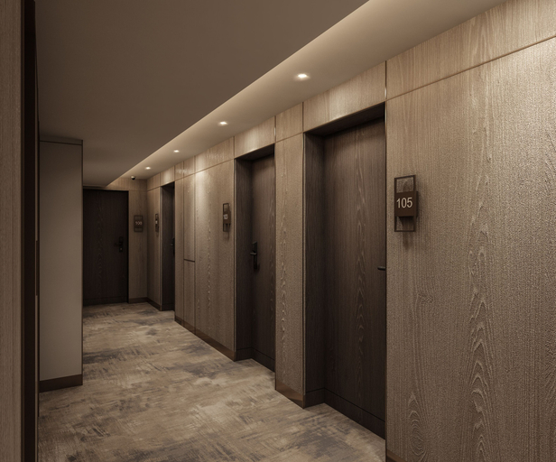 Hallway, Rayelin Hotel Taksim, Beyoğlu